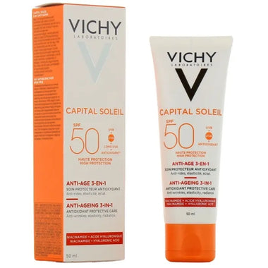Vichy Ideal Soleil Anti Ageing SPF50 50ml - QH Clothing