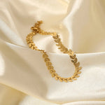 18K Gold Arrow Chain Anklet - QH Clothing