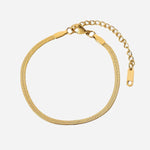 18K Gold Blade Bracelet - QH Clothing
