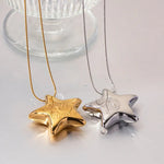 18K Gold Star Pendant Necklace - QH Clothing