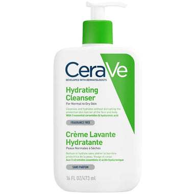 CeraVe Hydrating Cleanser 473ml - Normal To Dry Skin - QH Clothing