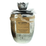 Bali Mantra Camellia Glass Silver Candle 500g - Peach Grapefruit - Quality Home Clothing| Beauty