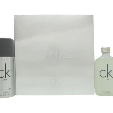 Calvin Klein CK One Gift Set 100ml EDT + 150ml Deodorant Spray - Quality Home Clothing| Beauty