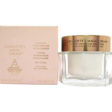 Charlotte Tilbury Charlotte's Magic Cream 50ml + 1ml Magic Serum Crystal Elixir - Quality Home Clothing| Beauty