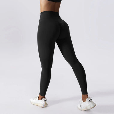 Drawstring Belly Contracting Nude High Waist Yoga Pants Quick Drying Hip Lifting Fitness Pants Tight Running Sports Pants Women - Quality Home Clothing| Beauty