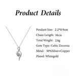 Elegant Solitaire Diamond Pendant Necklace for Daughters -  QH Clothing