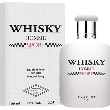 Evaflor Whisky Homme Sport Eau de Toilette 100ml Spray - QH Clothing