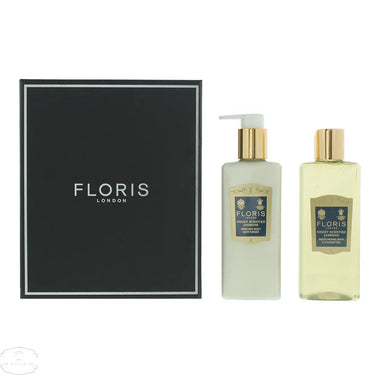 Floris Night Scented Jasmine Gift Set 250ml Body Lotion + 250ml Shower Gel - QH Clothing