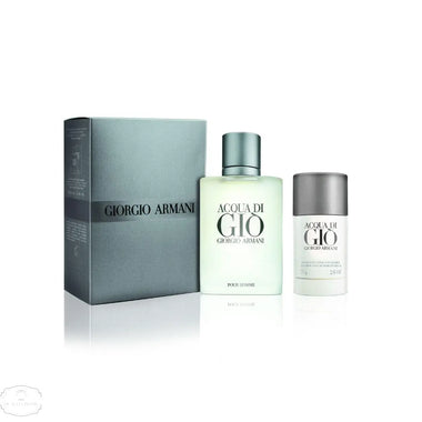 Giorgio Armani Acqua Di Gio Gift Set 100ml EDT + 75ml Deodorant Stick - QH Clothing