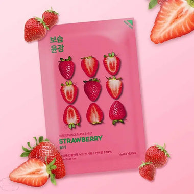 Holika Holika Pure Essence Mask Sheet 20ml - Strawberry - QH Clothing