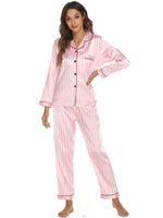 Home Wear Suit Pajamas Women Cardigan Long Sleeve Long Sleeve Autumn - Quality Home Clothing| Beauty