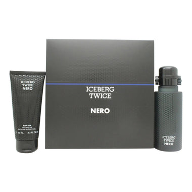 Iceberg Twice Nero Gift Set 125ml EDT + 100ml Shower Gel - Quality Home Clothing| Beauty