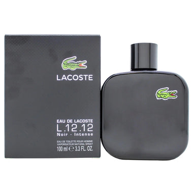 Lacoste Eau de Lacoste L.12.12 Noir Intense Eau de Toilette 100ml Spray - QH Clothing | Beauty