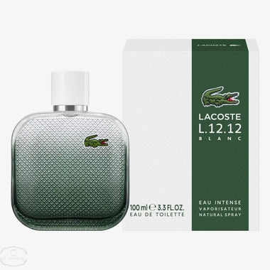 Lacoste L.12.12 Blanc Eau Intense Eau de Toilette 50ml Spray - QH Clothing