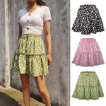 Ladies Floral Skirt Little Daisy Printed Pleated Skirt for Women - Quality Home Clothing| Beauty