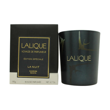 Lalique Candle 190g - La Nuit Nairobi - Quality Home Clothing| Beauty