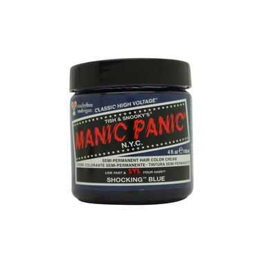 Manic Panic High Voltage Classic Semi-Permanent Hair Colour 118ml - Shocking Blue - Quality Home Clothing| Beauty