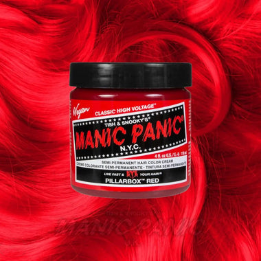 Manic Panic High Voltage Classic Semi-Permanent Hair Colour 118ml - Red Passion - QH Clothing