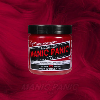 Manic Panic High Voltage Classic Semi-Permanent Hair Colour 118ml - Rock 'N' Roll Red - QH Clothing