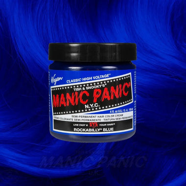 Manic Panic High Voltage Classic Semi-Permanent Hair Colour 118ml - Rockabilly Blue - QH Clothing