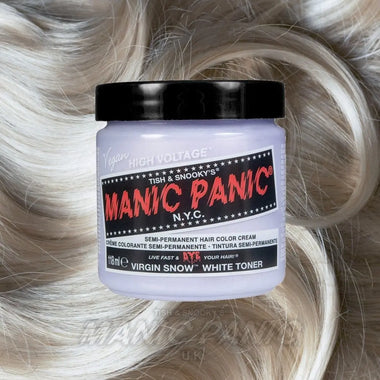Manic Panic High Voltage Classic Semi-Permanent Hair Colour 118ml - Virgin Snow - QH Clothing
