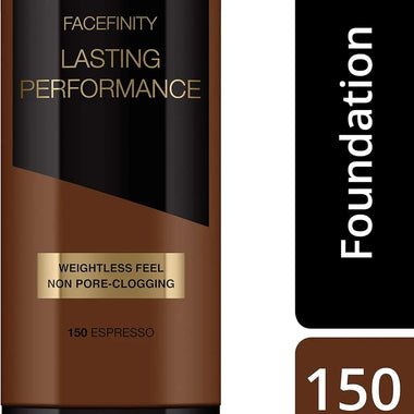 Max Factor Facefinity Lasting Performance Foundation 35ml - 150 Espresso - QH Clothing