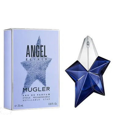 Mugler Angel Elixir Gift Set 25ml Refillable EDP + 5ml EDP - QH Clothing