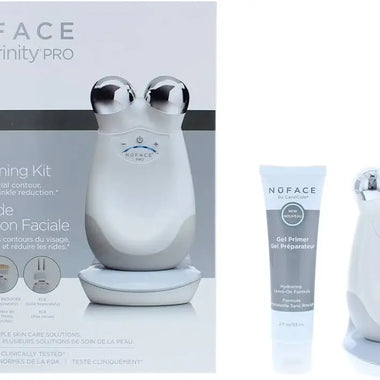 NuFace Facial Toning Kit Presentset 59ml Hydrating Leave-On Gel Primer + Trinity Pro Device - QH Clothing