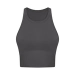 Nude Feel With Chest Pad Yoga Vest Women Shockproof Push Up Accessory Breast Push Up Sports Underwear Bra - Quality Home Clothing| Beauty