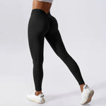 Outdoor Running Brushed Fitness Pants Women Breathable Quick Drying Track Pants Peach Hip Raise Skinny Yoga Pants - Quality Home Clothing| Beauty
