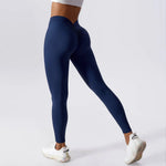 Outdoor Running Brushed Fitness Pants Women Breathable Quick Drying Track Pants Peach Hip Raise Skinny Yoga Pants - Quality Home Clothing| Beauty