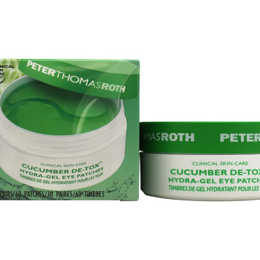 Peter Thomas Roth Cucumber De-Tox Hydra-Gel Ögonlappar 60 Stycken - QH Clothing | Beauty