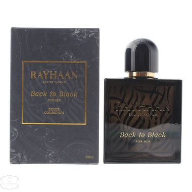 Rayhaan Back to Black Eau de Parfum 100ml Spray - QH Clothing