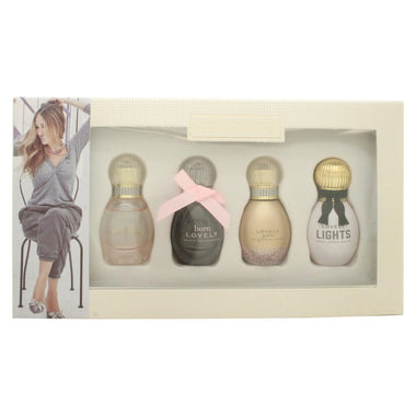 Sarah Jessica Parker Miniatures Gift Set 5ml Born Lovely EDP + 5ml Lovely EDP + 5ml Lovely You EDP + 5ml Lovely Lights EDP - Quality Home Clothing| Beauty