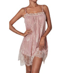 Strap Dress Pajamas Home Wear   Lace Sexy Nightdress - Quality Home Clothing| Beauty