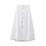 Summer Wind Women Hollow Out Cutout Embroidered Cape Midi Skirt - Quality Home Clothing| Beauty
