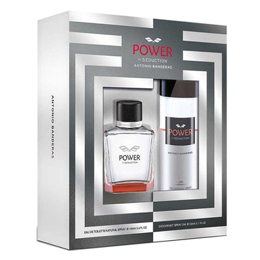Antonio Banderas Power of Seduction Gift Set 100ml EDT + 150ml Deodorant Spray