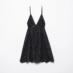 Black Hollow Out Cami Dress - QH Clothing