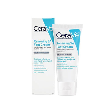 CeraVe SA Renewing Foot Cream 88ml - QH Clothing