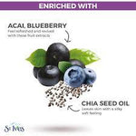St. Ives Revitalising Acai Blueberry & Chia Seed Oil Mask 23ml - 1 Sheet - QH Clothing