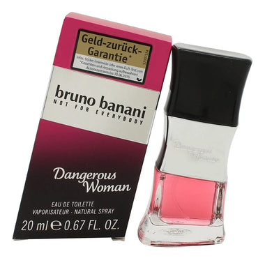Bruno Banani Dangerous Woman Eau De Toilette 20ml Spray - Quality Home Clothing| Beauty