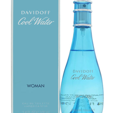 Davidoff Cool Water Woman Eau de Toilette 100ml Spray - Quality Home Clothing| Beauty