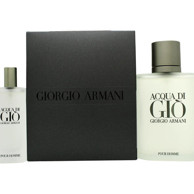 Giorgio Armani Acqua Di Gio Presentset 100ml EDT + 15ml EDT - Quality Home Clothing| Beauty