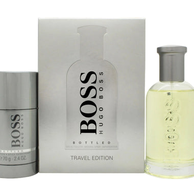 Hugo Boss Boss Bottled gift Set 100ml EDT + 75ml Deodorant Stick - Quality Home Clothing| Beauty