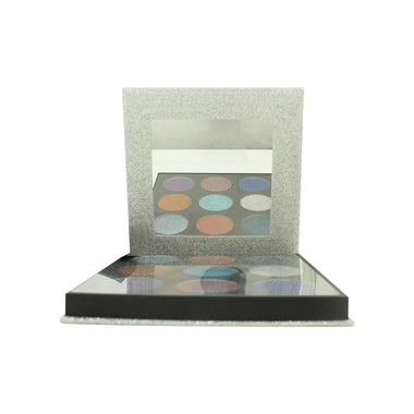 Makeup Revolution Pressed Glitter Eyeshadow Palette 9 x 1.5g - Illusion - Quality Home Clothing| Beauty