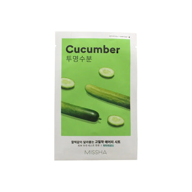 Missha Airy Fit Sheet Mask 19g - Cucumber - Quality Home Clothing| Beauty
