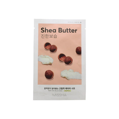 Missha Airy Fit Sheet Mask 19g - Shea Butter - Quality Home Clothing| Beauty