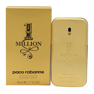 Paco Rabanne 1 Million Eau De Toilette 50ml Spray - Quality Home Clothing| Beauty