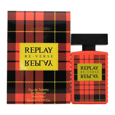 Replay Signature Reverse For Her Eau de Toilette 50ml Spray - Quality Home Clothing| Beauty