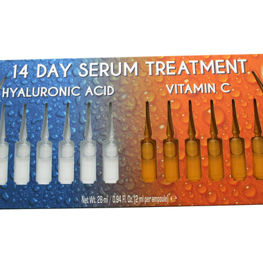 Skin Treats Hyaluronic Acid & Vitamin C Serum Ampoules Set - 14 Pieces - Quality Home Clothing| Beauty